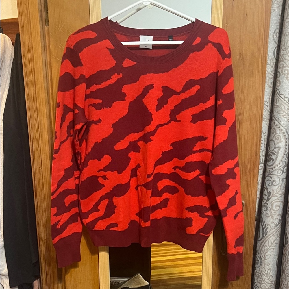 CAbi Red Knit Sweater